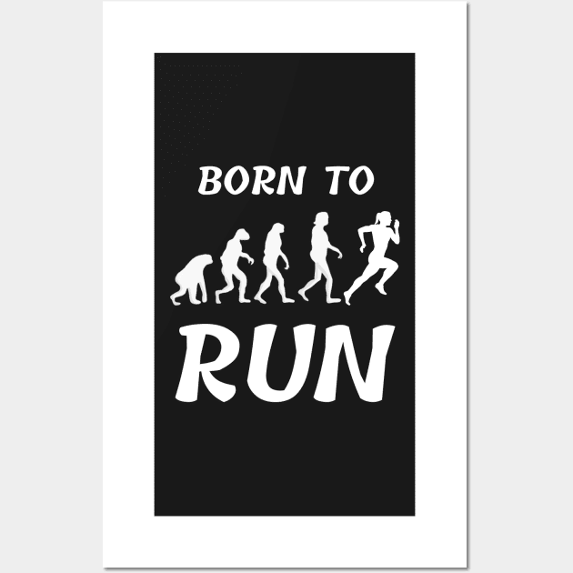 Born to Run - Female Wall Art by Rusty-Gate98